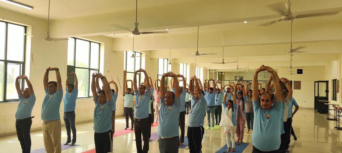 Monad University Celebrate International Yoga Day | Monad University