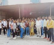 Industrial Visit of Civil Engineering Students to Techno Prime RMC Plant, Sahibabad, Ghz
