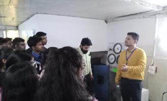 Industrial Visit of Civil Engineering Students to Techno Prime RMC Plant, Sahibabad, Ghz