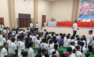 Monad University organized and celebrated The International Yoga Day-2022